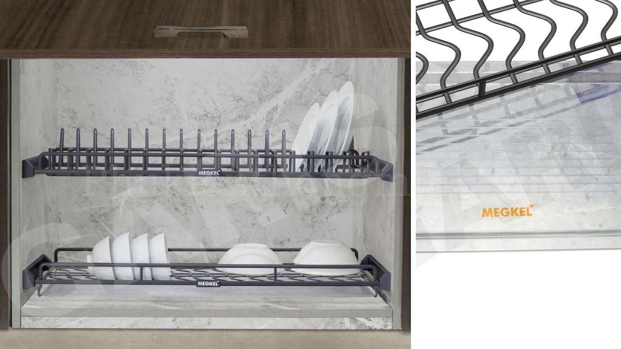 Sự tiện nghi và an toàn khi sử dụng giá bát cố định phủ Nano màu Titan