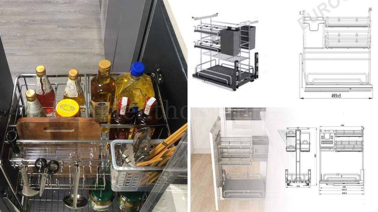 Tầm quan trọng của việc nắm rõ thông số kích thước giá dao thớt Eurogold