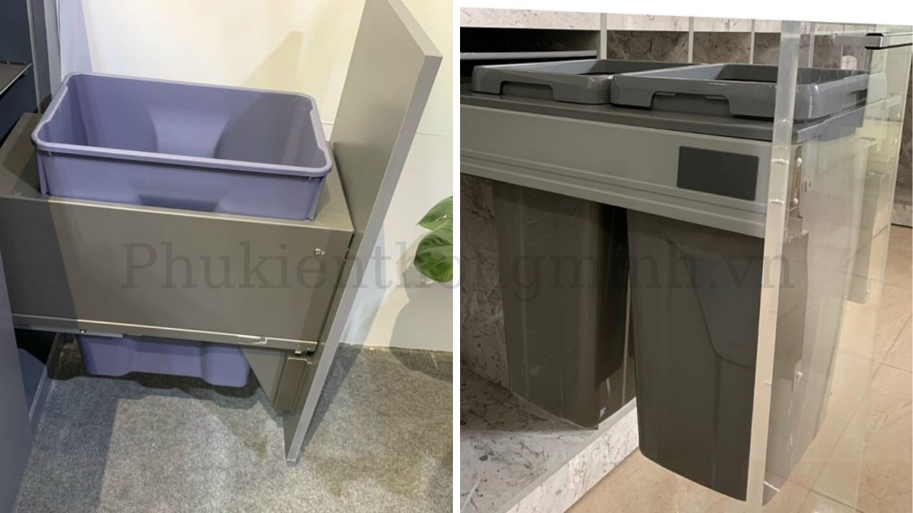 Thùng rác gắn cánh Eurogold