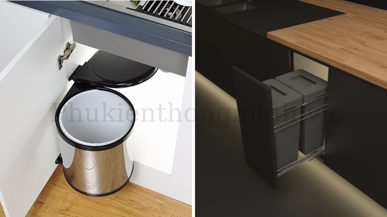 Thùng rác gắn cánh Eurogold