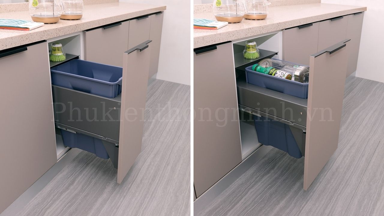 Trải nghiệm sự tiện nghi vượt trội khi lắp đặt thùng rác thông minh