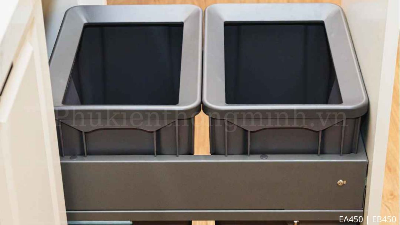 Trải nghiệm tiện nghi từ chất liệu nhựa và hệ ray hộp cao cấp của Eurogold