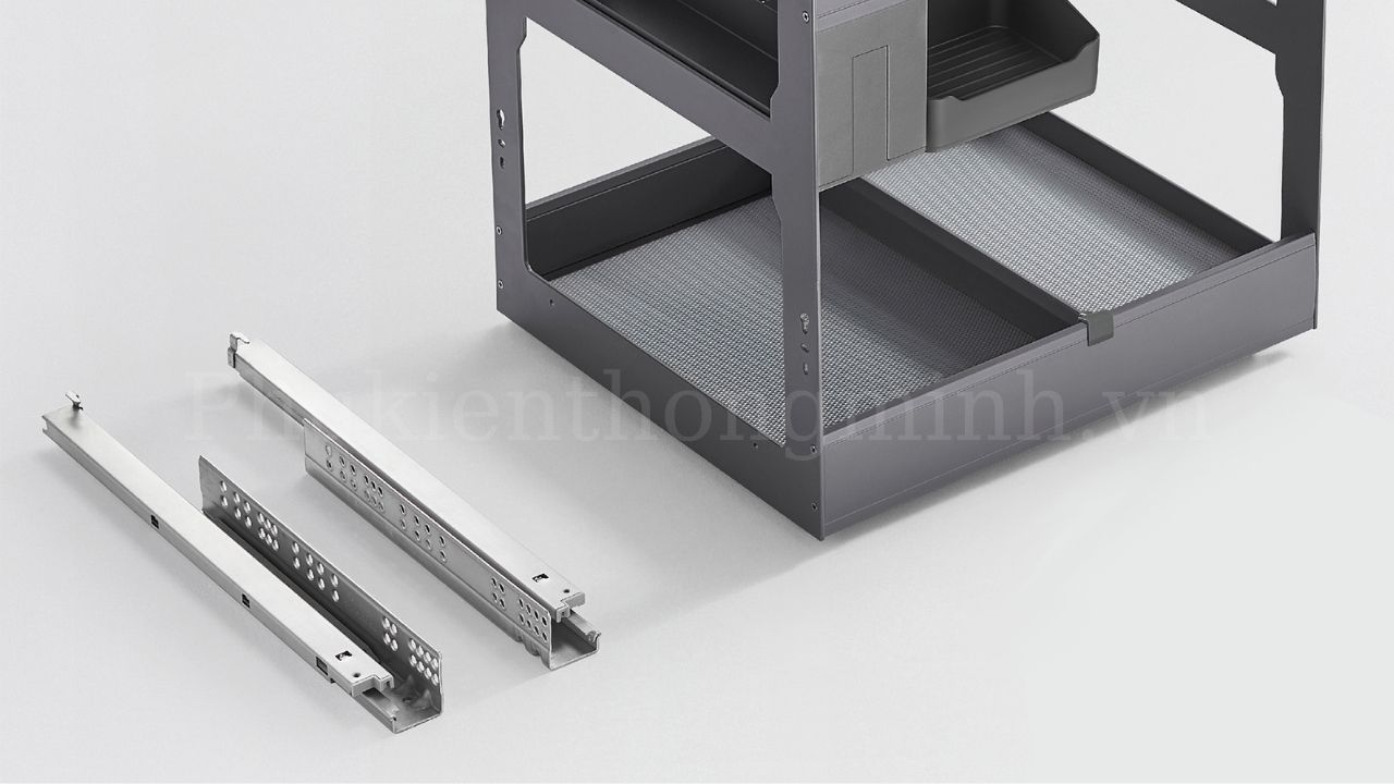 Trải nghiệm vận hành đỉnh cao với hệ thống ray trượt giảm chấn