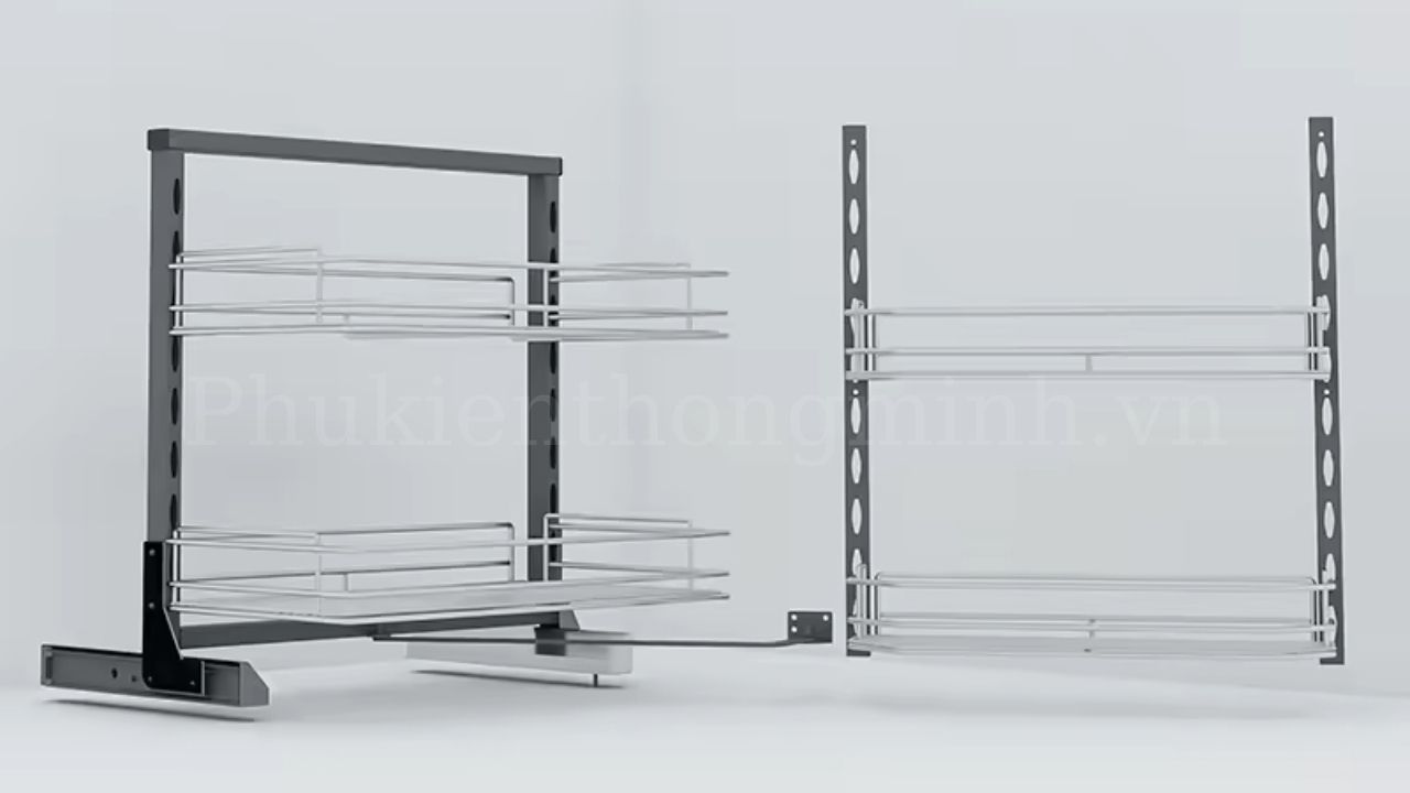 Tủ đồ khô 2 tầng bằng thép mạ Eurogold